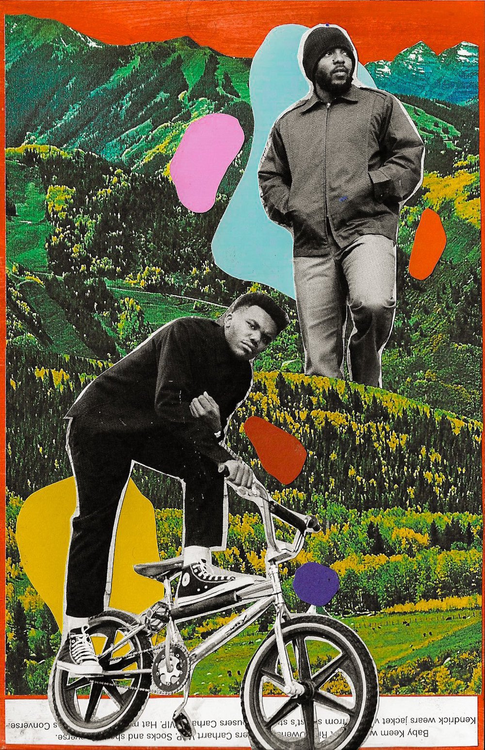 Tina Tona Multimedium Artist Celebrates Black Expression in Mixed Media Collages.